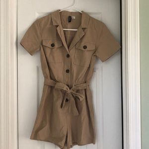 H&M tan romper
